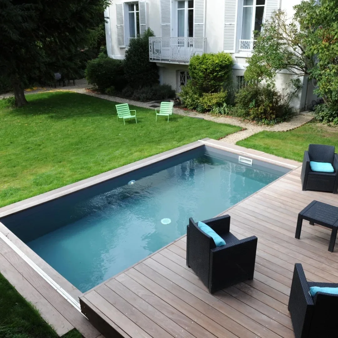 Раздвижная терраса для бассейна в Каменске-Уральском