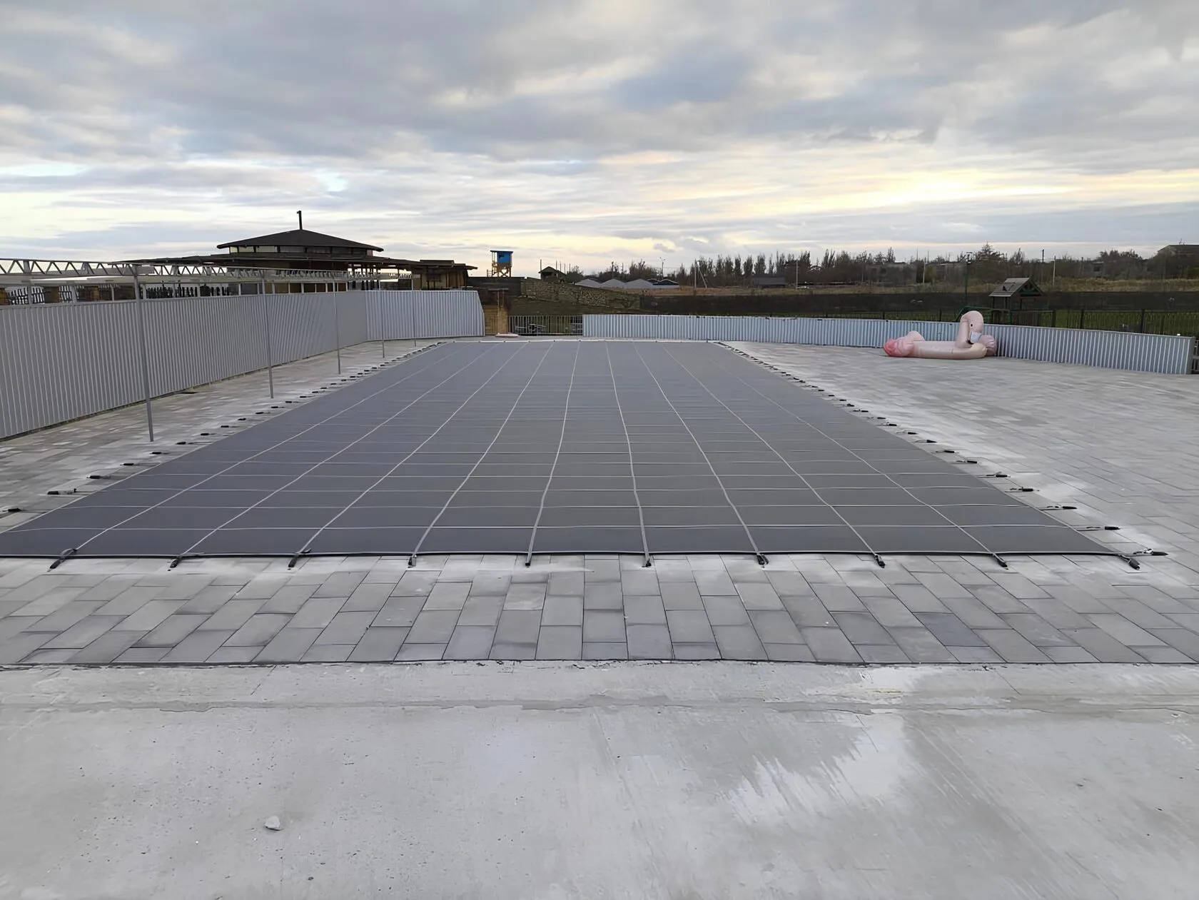 Защитное покрывало для бассейна в Каменске-Уральском